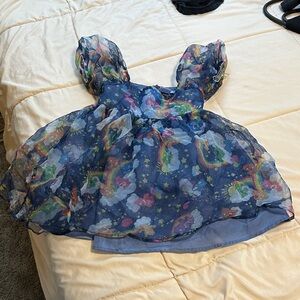 Colorful Care Bears Rainbow Dress for Kids